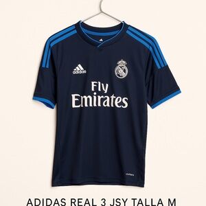 Adidas Kids Dark Blue Soccer Jersey